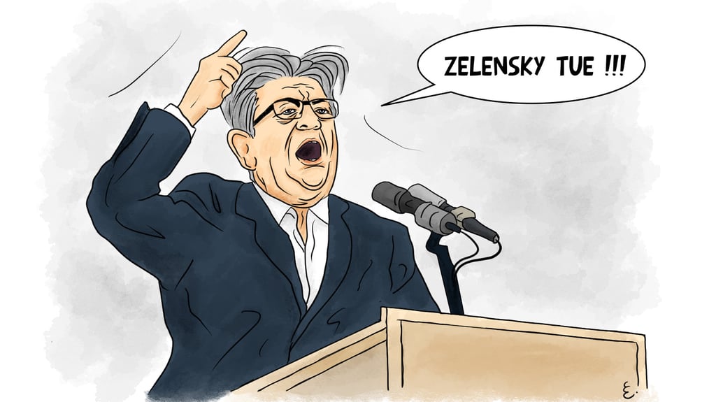 melenchon zelensky