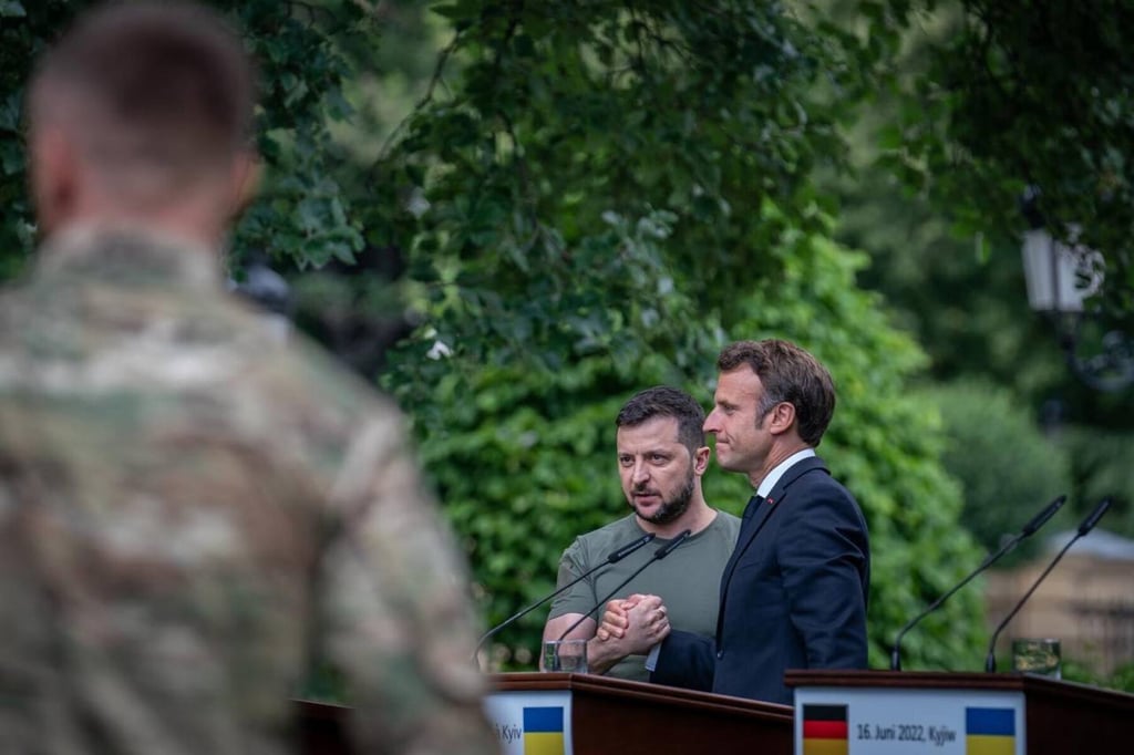 macron zelensky