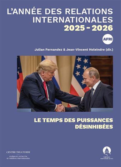 L Annee des relations internationales 2025 2026
