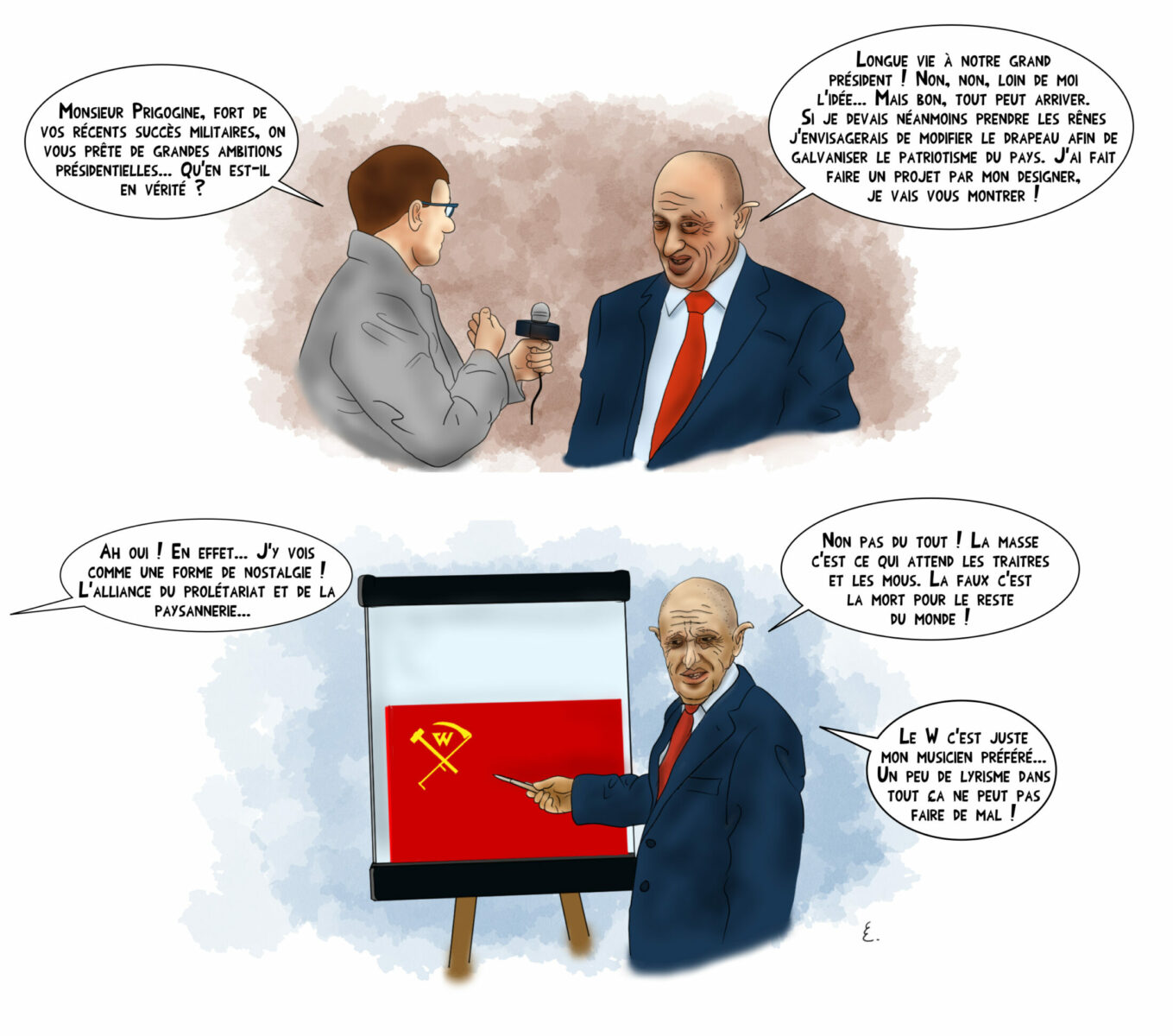 le drapeau fr