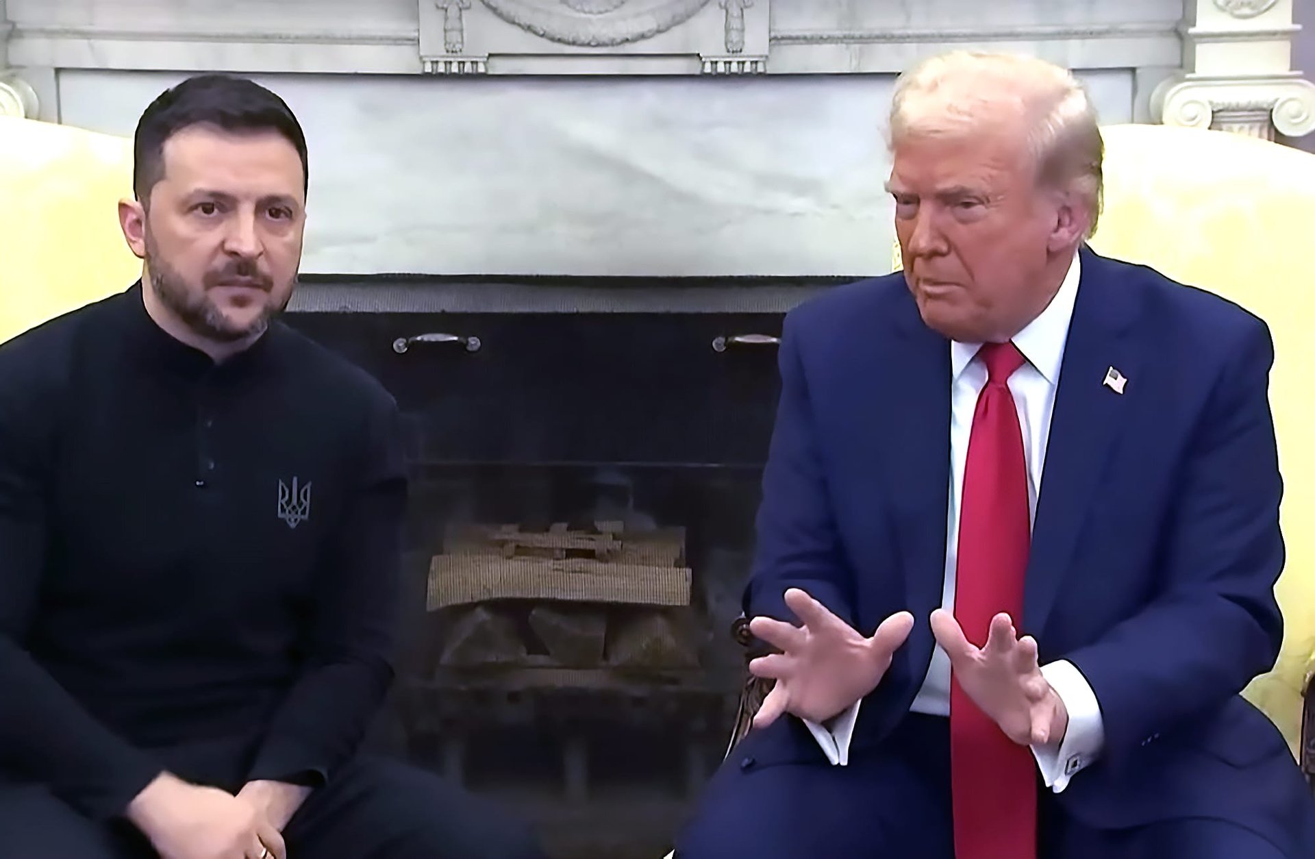 Zelenskyy and Trump