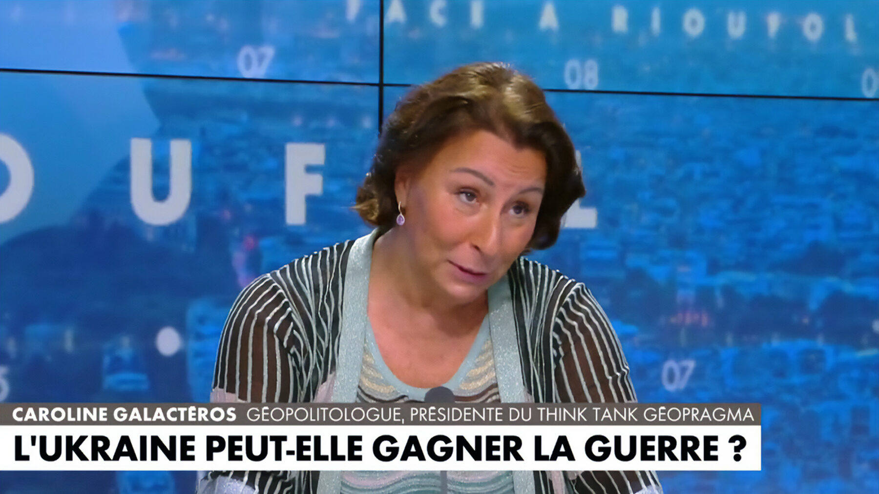 Caroline Galactéros. sur CNEWS