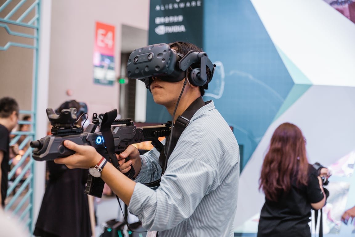 HTC is a Taiwanese company who's one of the leading in VR gaming devices.