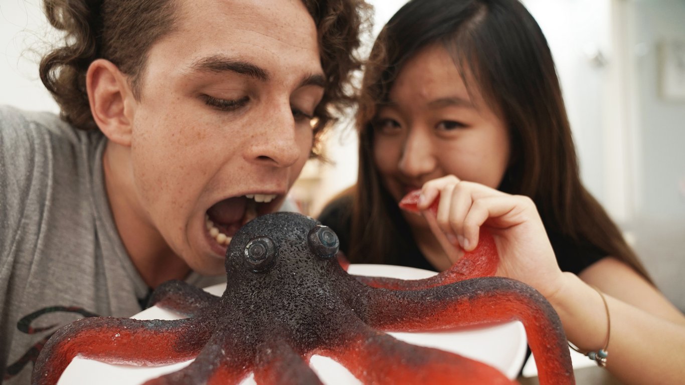 Giant Octopus Candy world's largest gummy bear