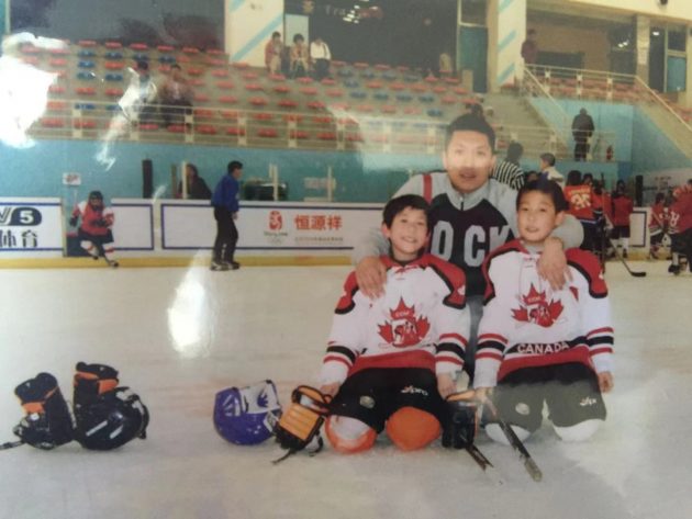 women ice hockey childhood