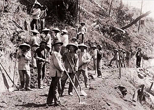 transcontinental railway railroad chinese immigrants laborers