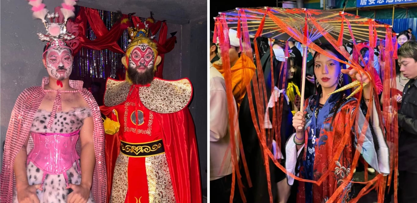 Feature image of China’s Halloween Partygoers Seize the Streets