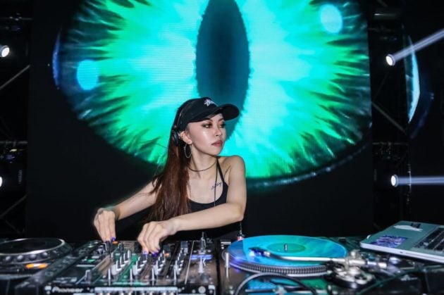 Nora Wong female DJ promoter China
