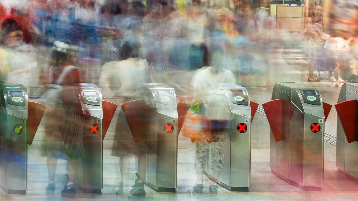 subway facial recognition 3d china