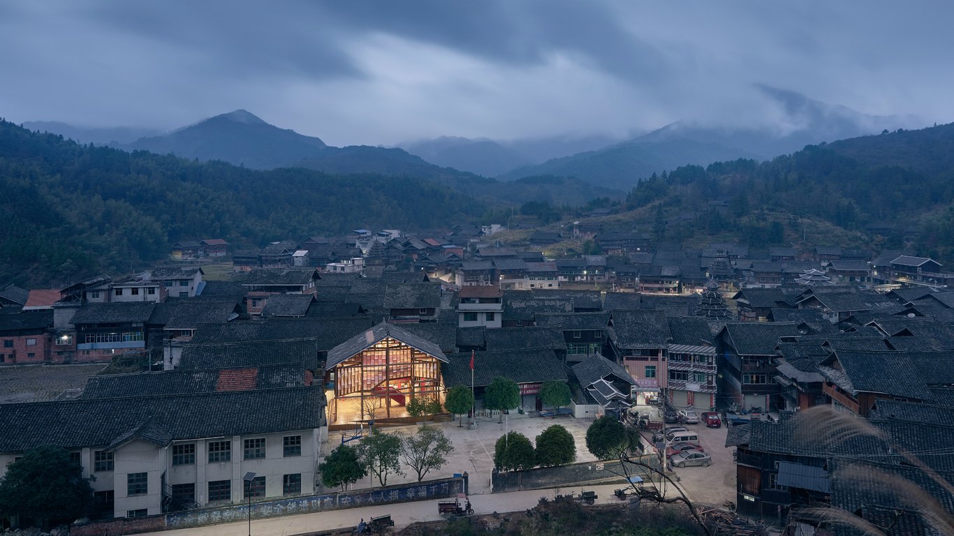 Gaobu Book House by Condition Lab - School of Architecture CUHK & UAL Studio - School of Architecture and Urban Planning GZU© Xu Liang Leon china chinese architecture