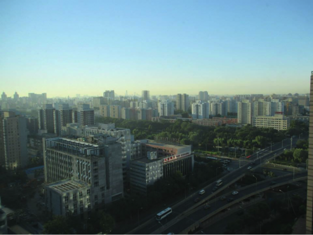 Beijing's urban sprawl