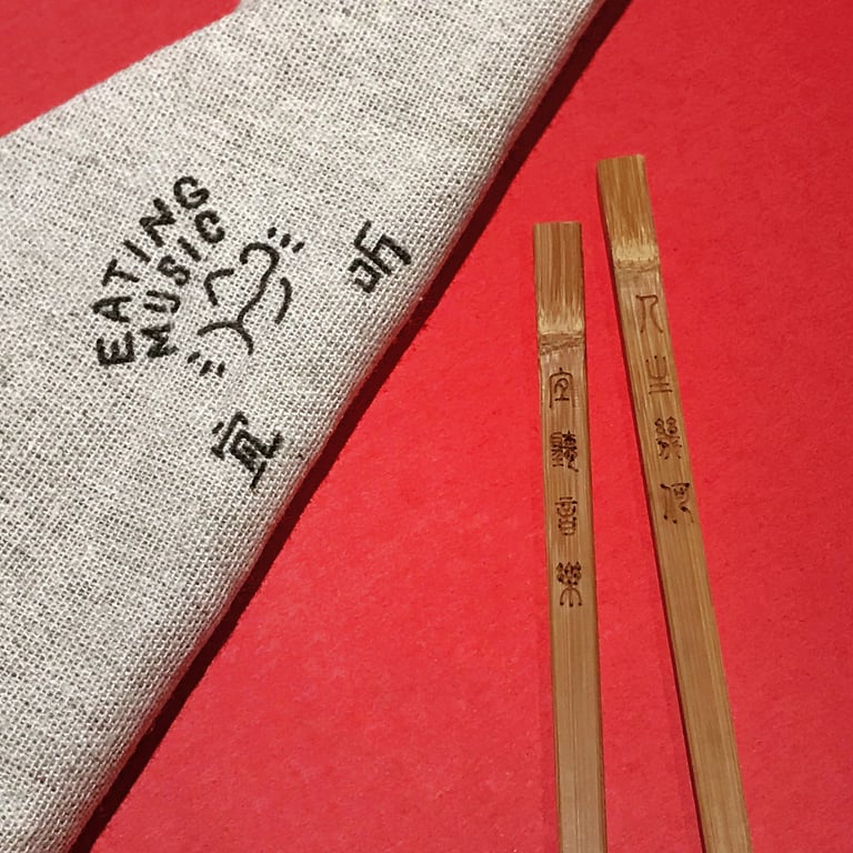 eating music chopsticks new year tunes