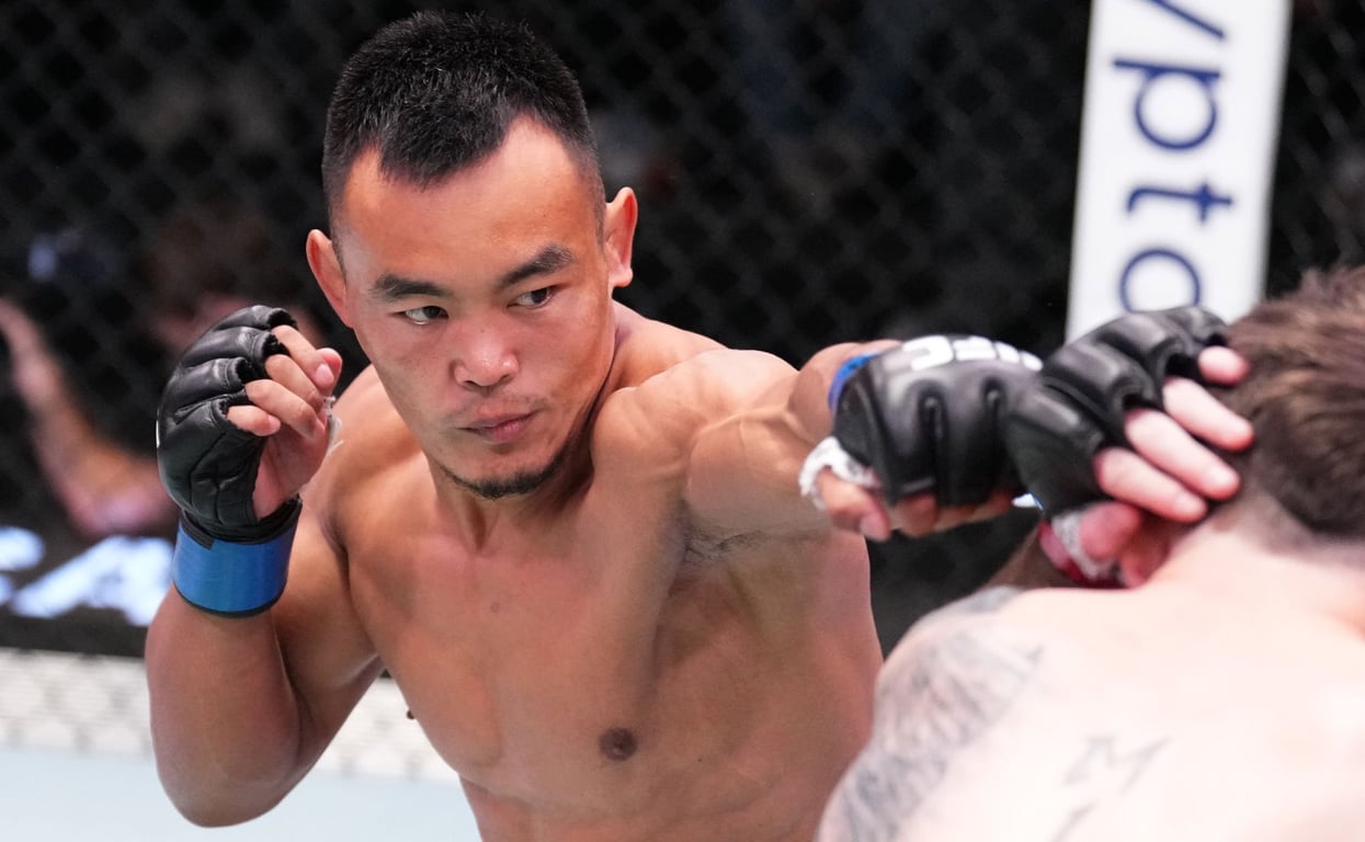 Feature image of China’s Nuerdanbieke to Trade Blows With Steve Garcia at UFC 287