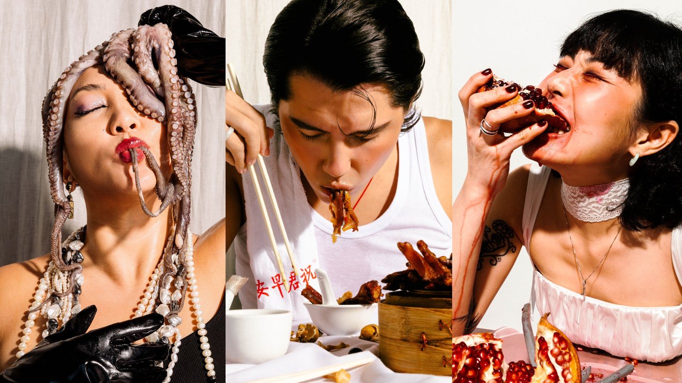 Feature image of Artists Put Primal, Pleasurable Food Play At Forefront of Exhibition