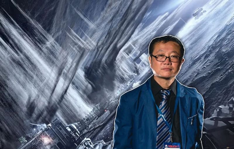 liu cixin author of the wandering earth