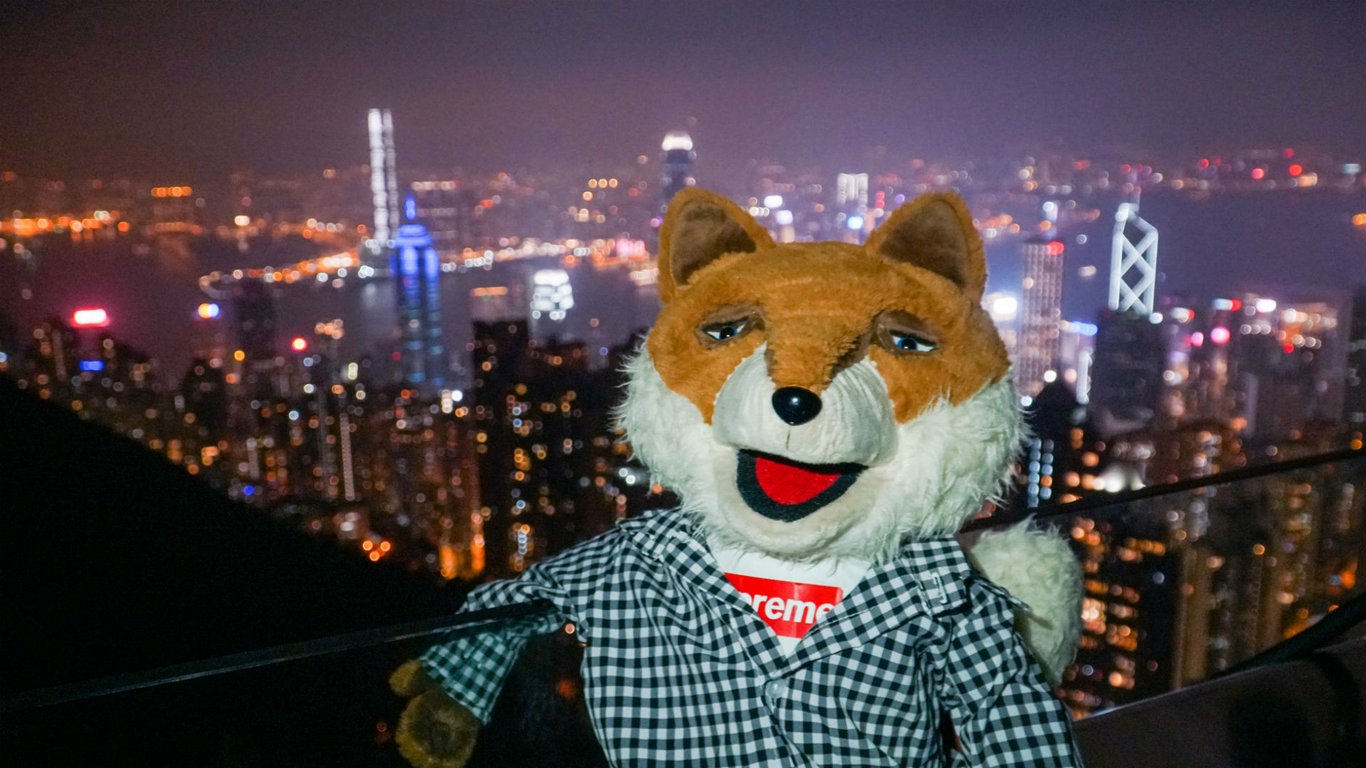 hulai travel kol fox puppet china vlog star influencer
