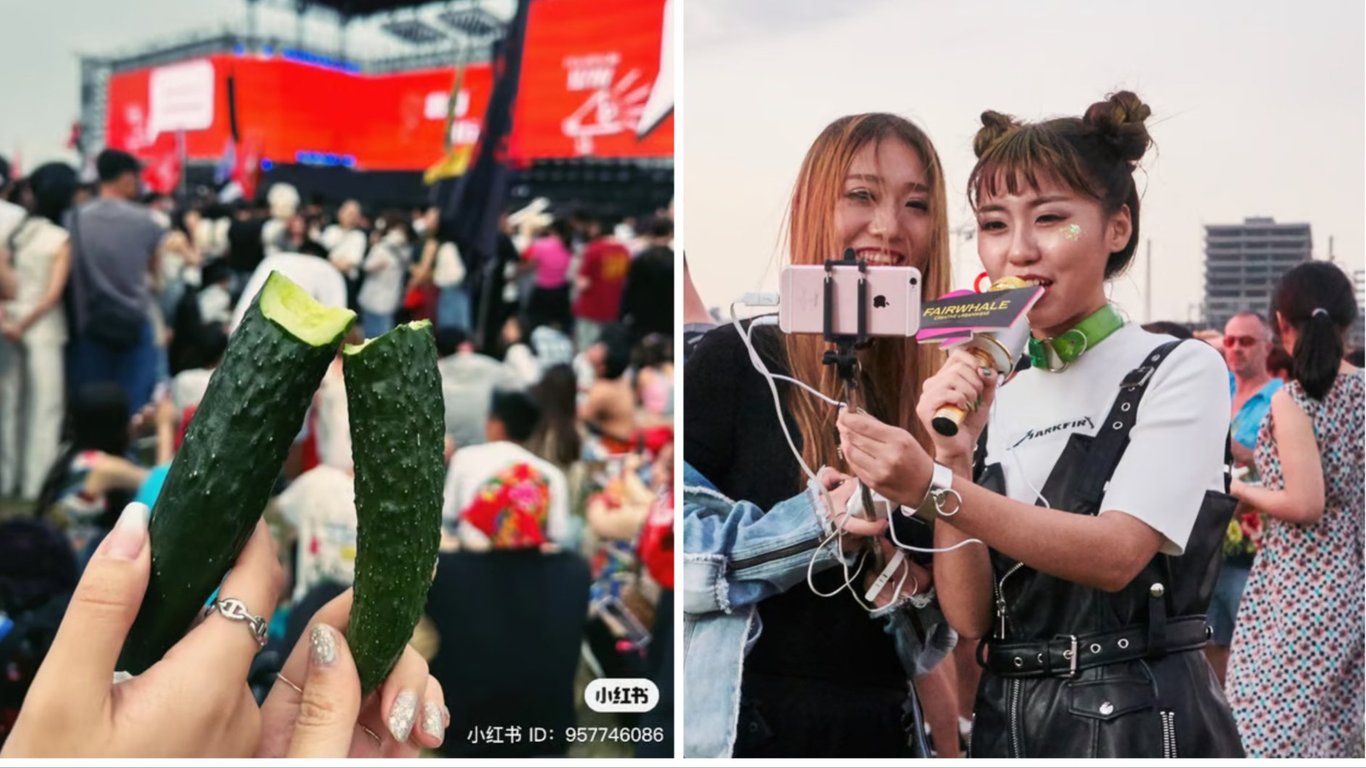 Feature image of Why Are People Bringing Cucumbers to Music Festivals?