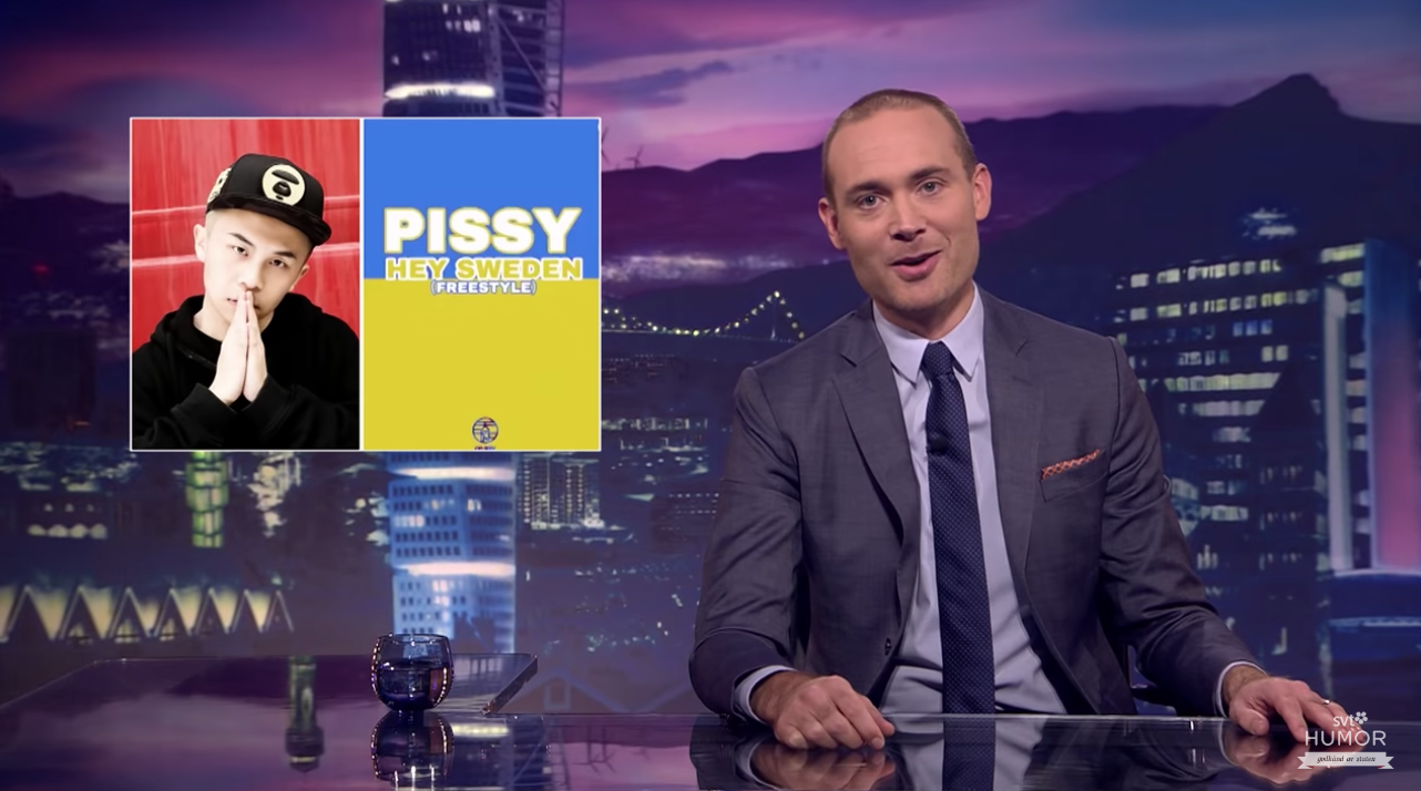 Feature image of TV Presenter Jesper Rönndahl Responds to Chinese Rapper Pissy’s Anti-Sweden Diss Track