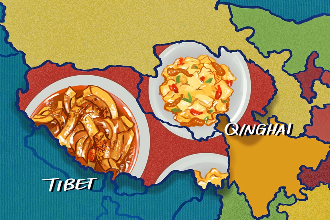tibet qinghai food china