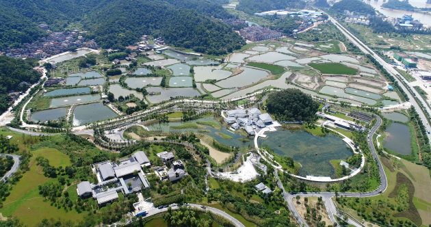 Yun Shang Xi Tang wetland community center IAPA Jiangmen china