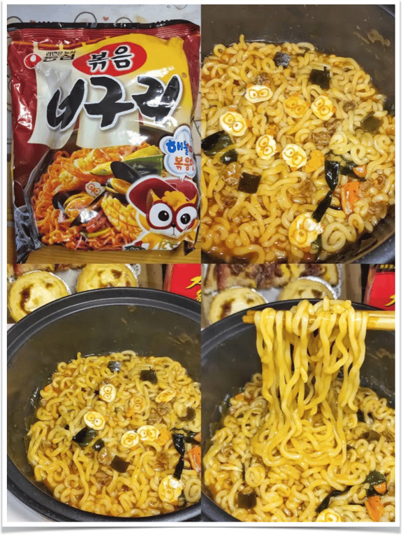 instant noodles raccoon