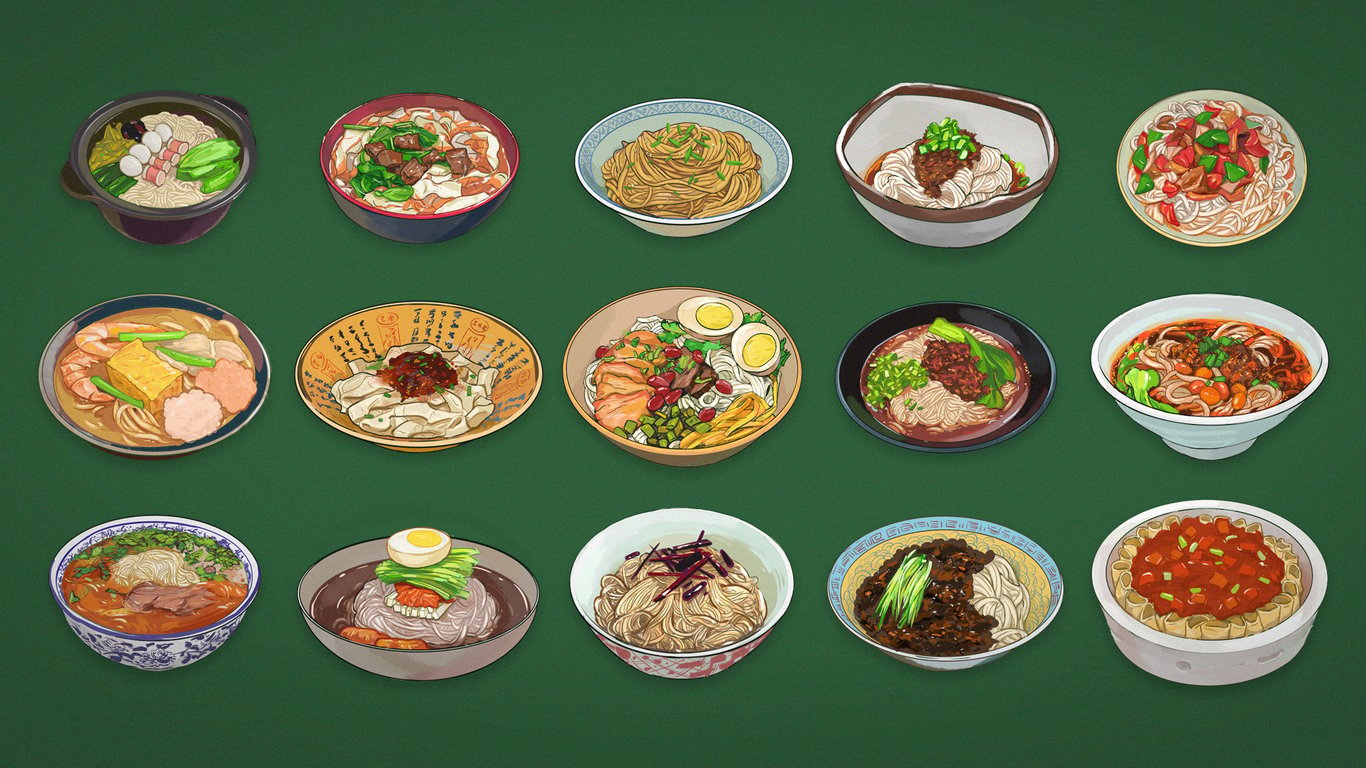 Chinese noodles come in many shapes and sizes - here's our illustrated guide | RADII China