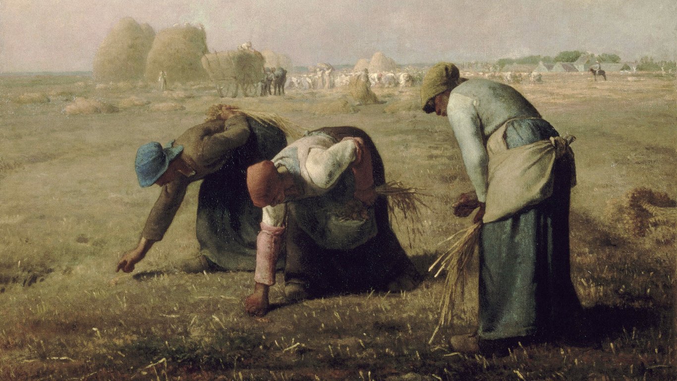 Jean-François Millet The Gleaners