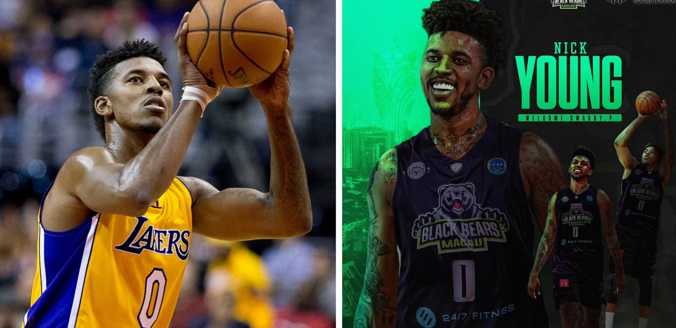 Feature image of NBA’s Nick Young Signs with Macau Black Bears