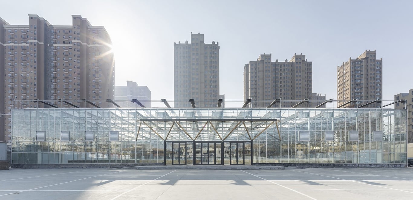 Temporary Site of Shengli Market — Creation of Spatial Order / LUO studio burst_mode