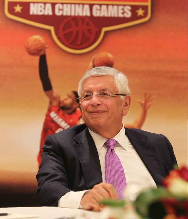 david stern nba basketball china