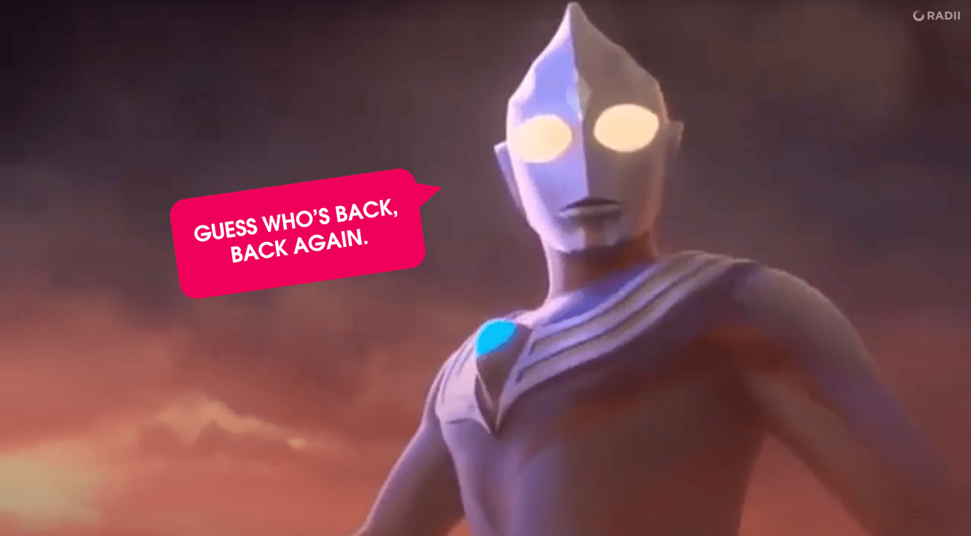 Ultraman Tiga returns