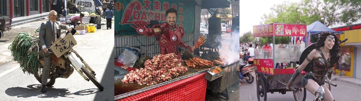 street food heroes iron man china