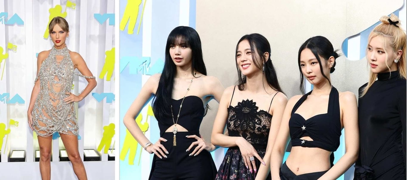 Feature image of Taylor Swift Jams to Blackpink’s ‘Pink Venom,’ Chinese Fans Lose It