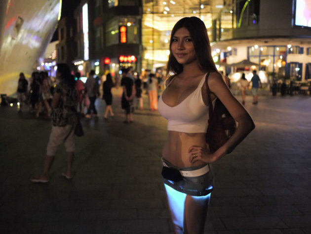 Photo of the day: Cyberpunk LED Skirt by Naomi Wu — RADII