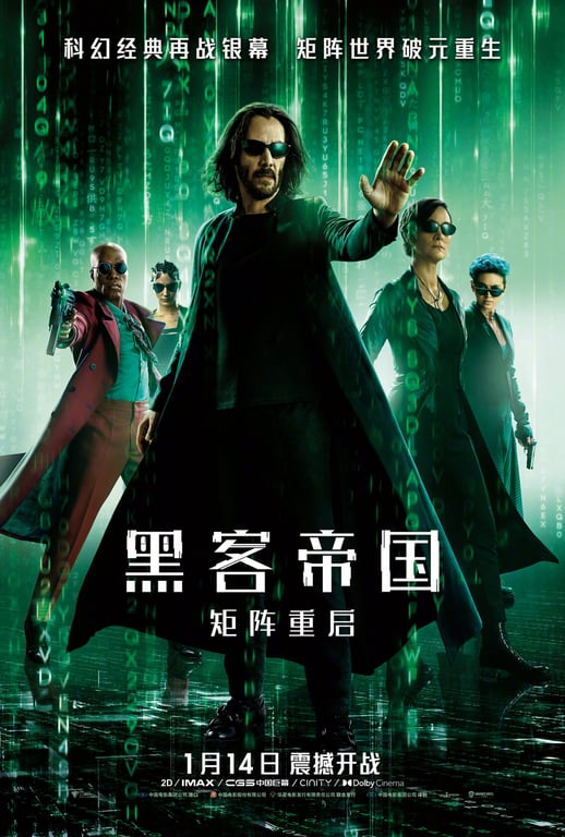 Matrix Resurrections China 2021