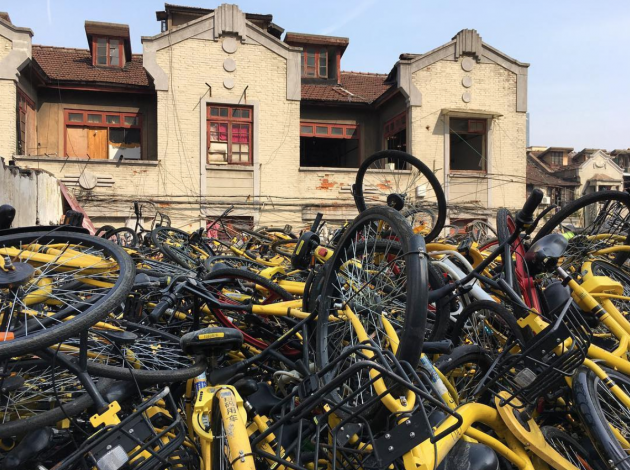 ofo mobike shared bikes china
