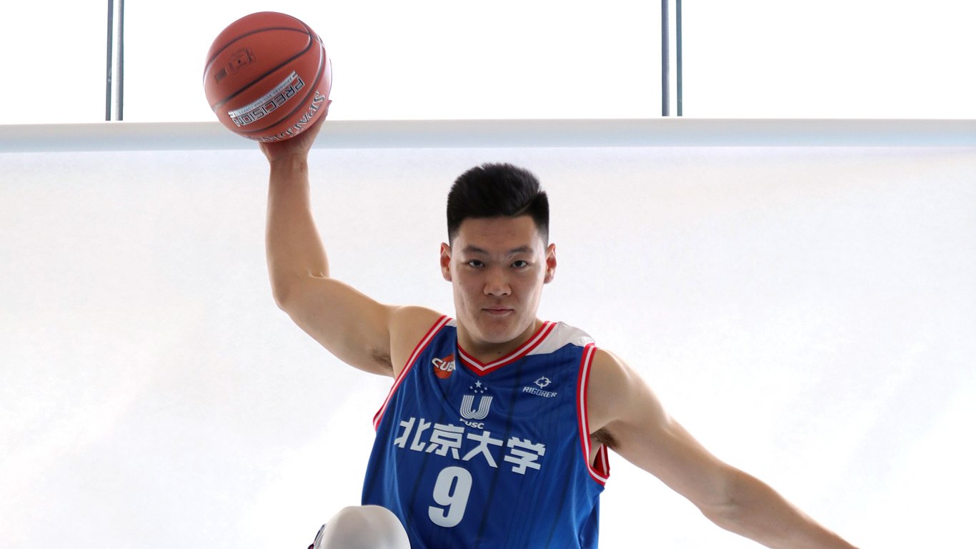 zhang ning dunk of china nba cba chinese basketball