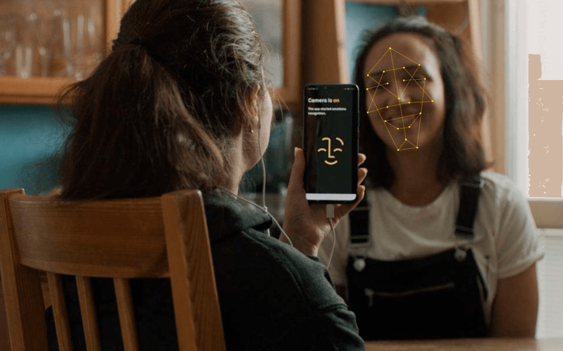 Huawei facial recognition app facing emotions