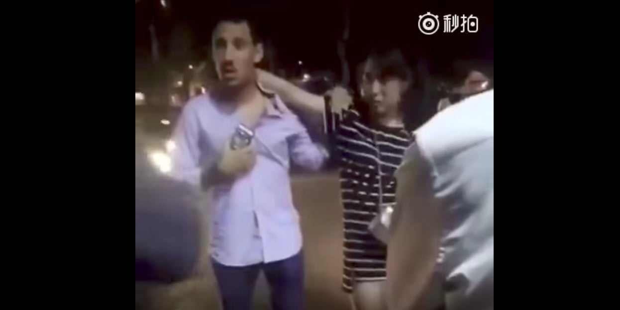 Drunk Public Sex Porn - Crowd Cheers as Spanish Man Has Public Sex with Chinese Girl in Chengd