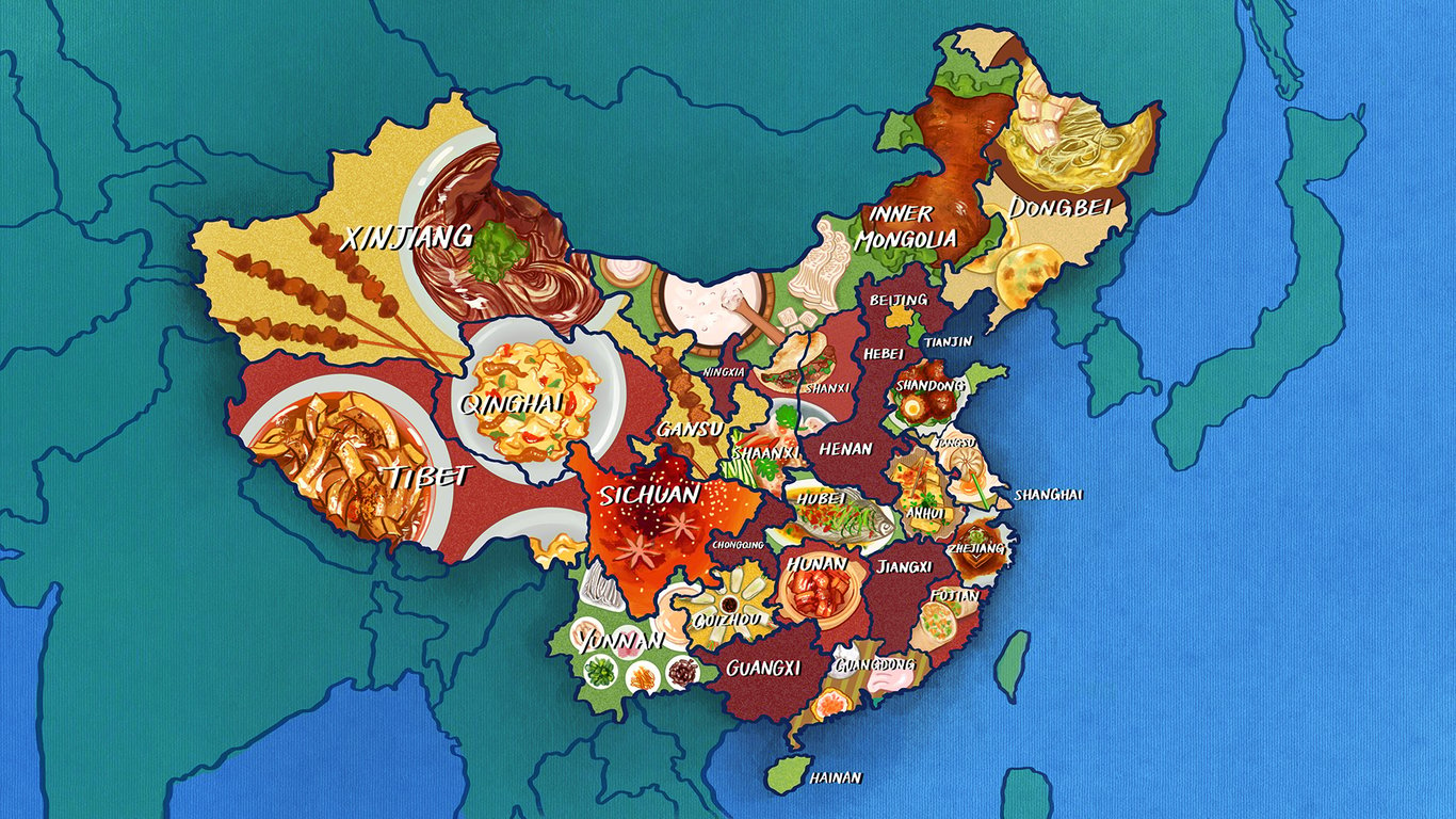 chinese food map regions header