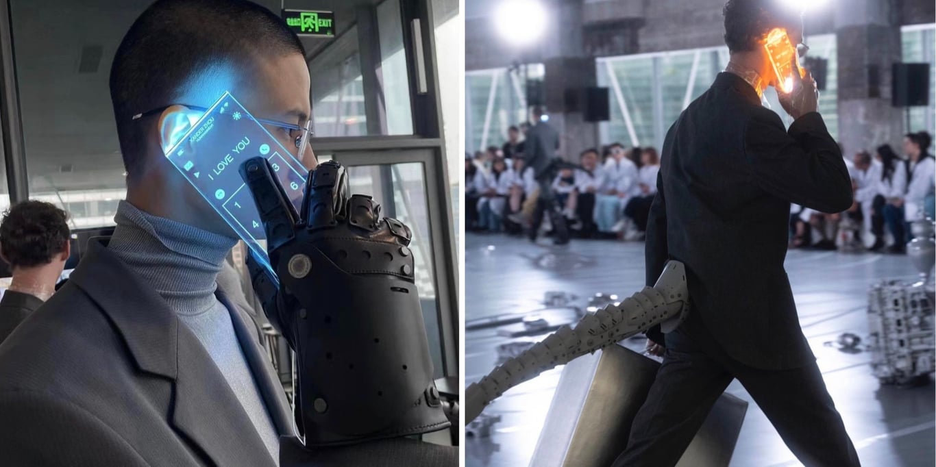 Xander Zhou Stuns with Futuristic, AI-Inspired Collection — RADII