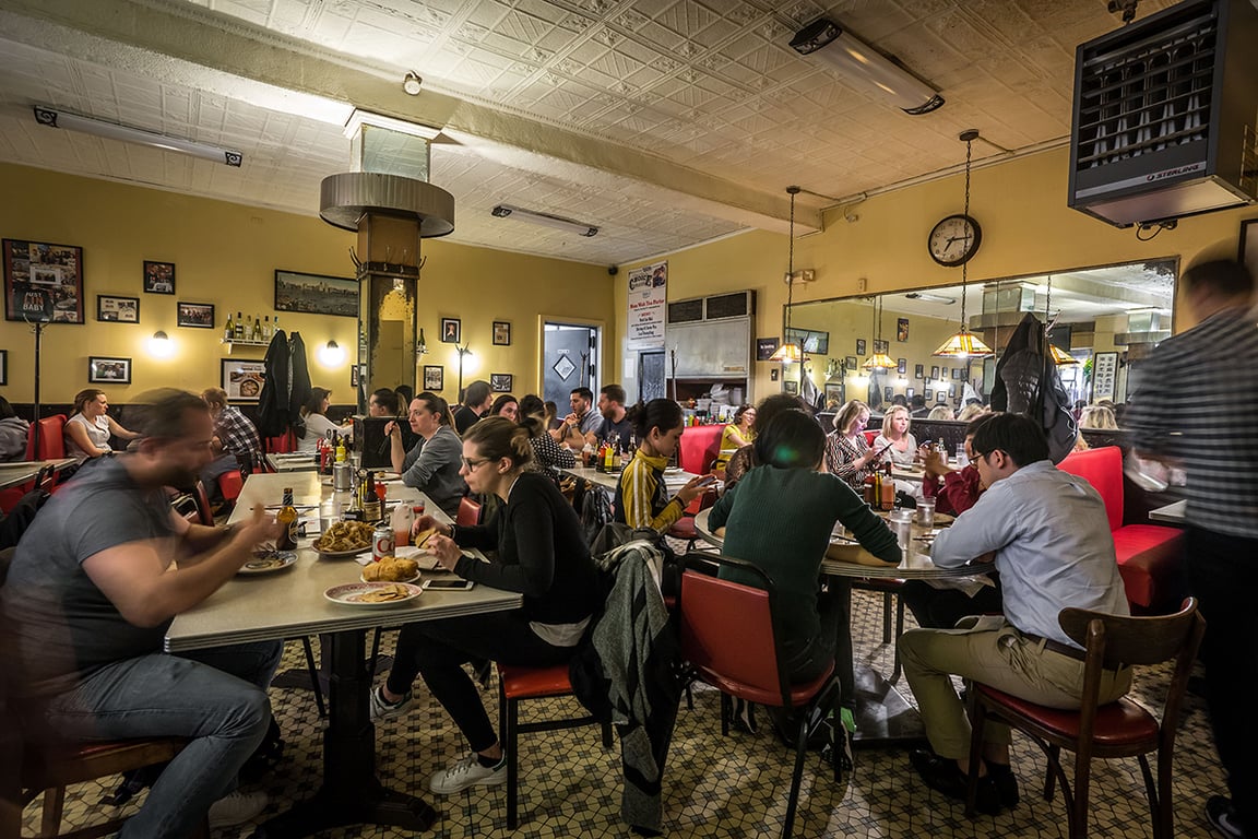 Nom Wah NYC Chinatown interior