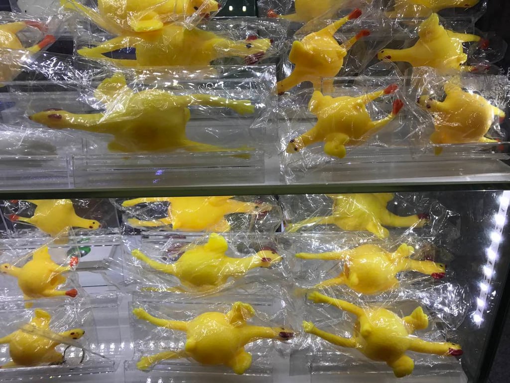 Feature image of Photo of the day: Rubber Chickens in Yiwu