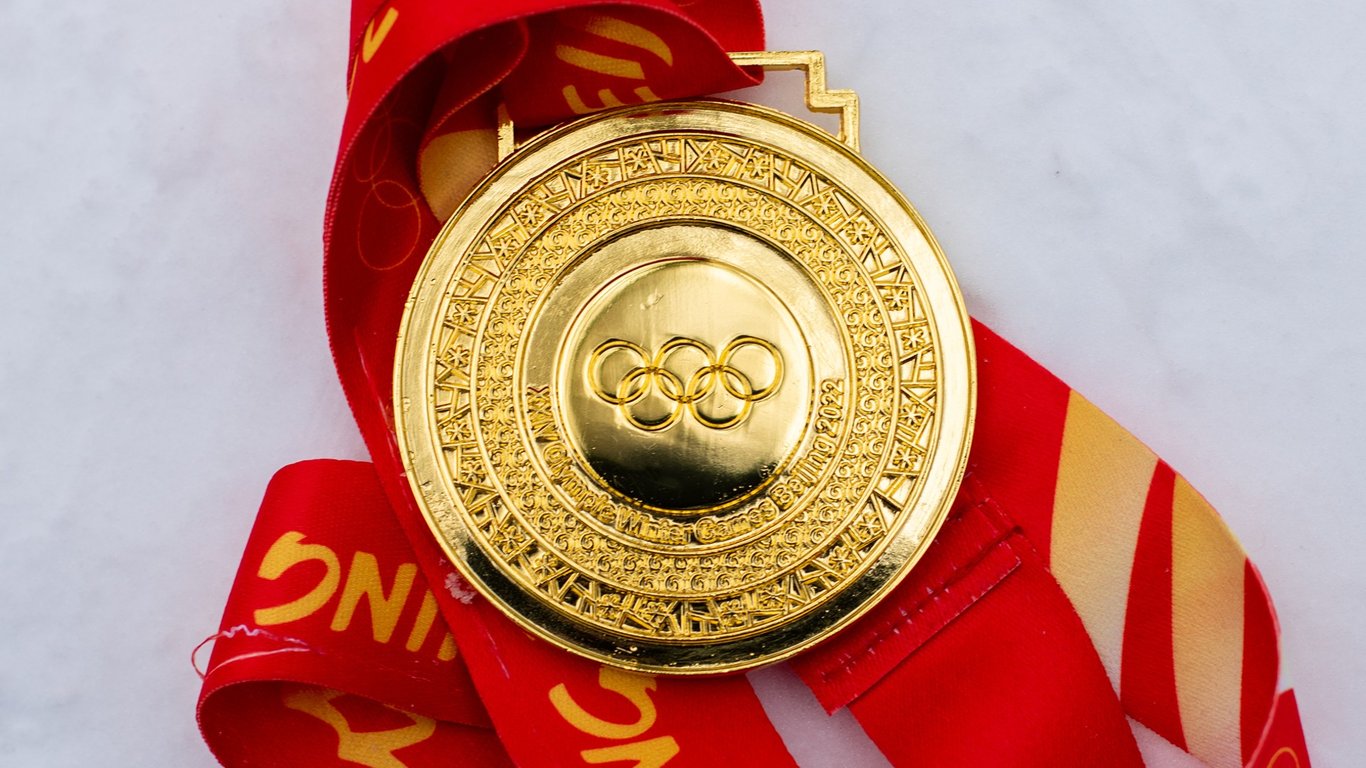 china first gold olympics beijing
