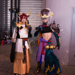 Cosplayers dressing their best at the CJ event