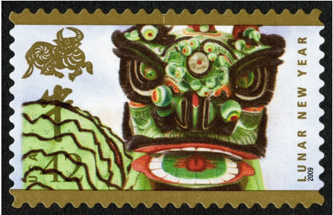 Lunar New Year Stamps chinese new year us postal service stamps
