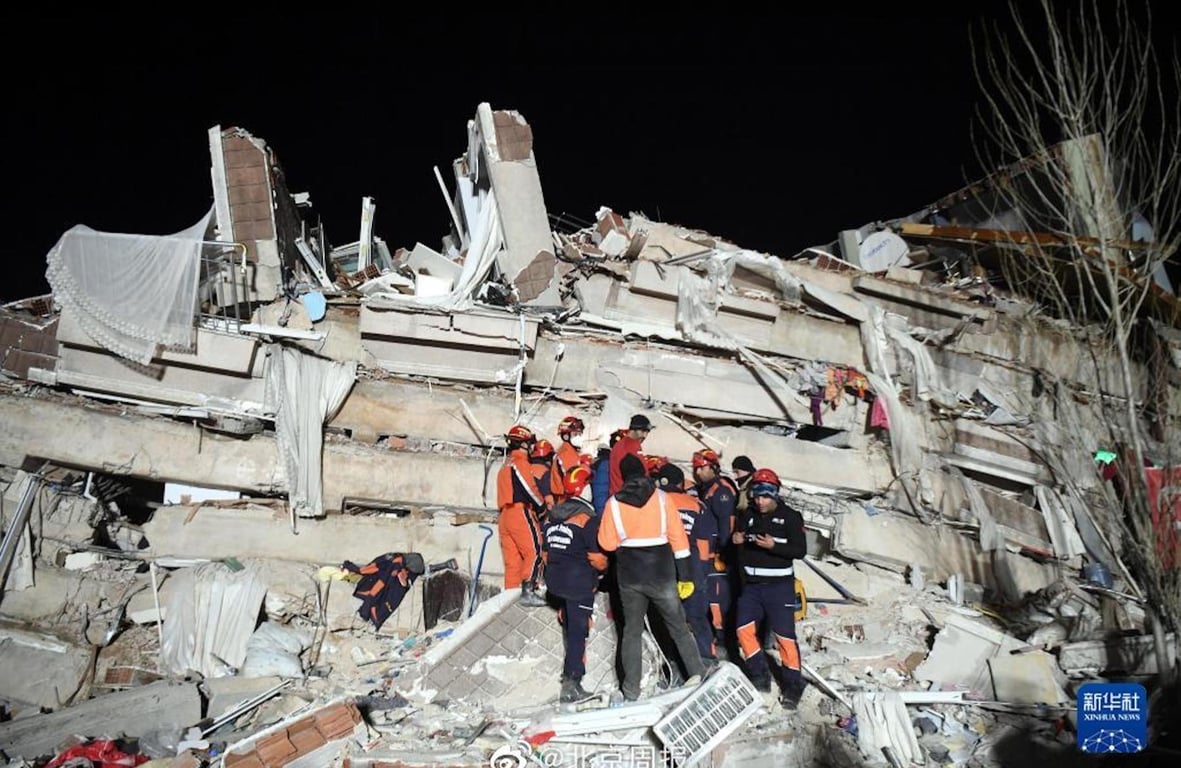 chinese rescue team in turkey