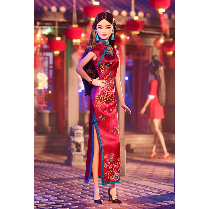 lunar new year barbie