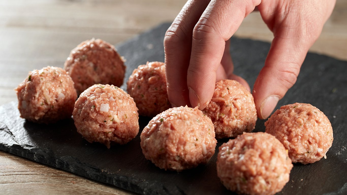 omnipork plant meat balls