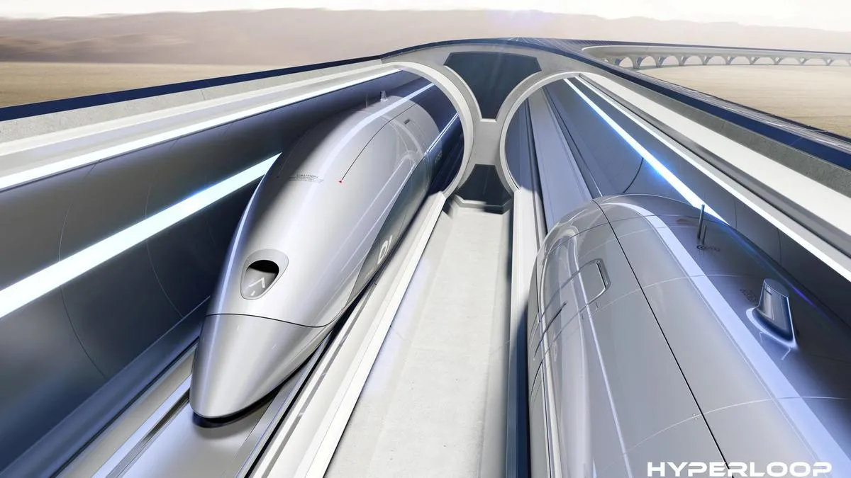 Feature image of China’s Hyperloop Maglev Train is Now Reaching Boeing Speed